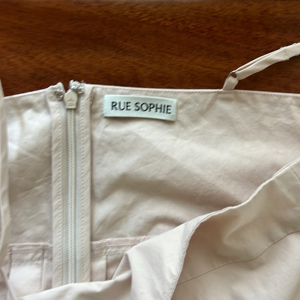 Nwot Lisse Flutter Top Blush Color Size Large - image 7